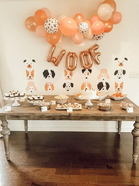 Фольговані кульки, Woof, 40 см, золотий MialandHB15_1 фото