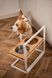 Миски на підставці з регульованою висотою Lift Natural Wood + White, M 3300164 фото 10