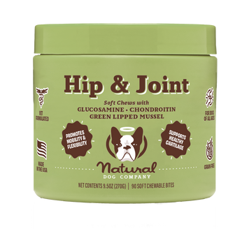 Вітамінний комплекс для суглобів та зв'язок собак Hip&Joint Natural Dog Company 90шт в банці ND-HAJS-90 фото