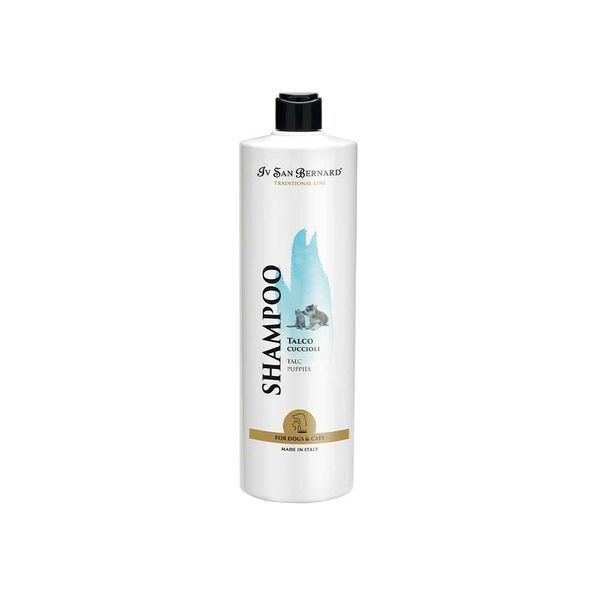 Шампунь Iv San Bernard Talc для кошенят і цуценят, з тальком, не дратує очі, Traditional line, 500мл ISB_158 фото