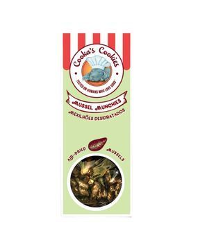 Натуральні ласощі для собак Cooka's Cookies 100% Мідії 70 г 45580 фото