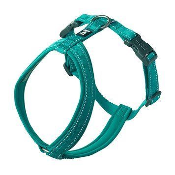 Анатомічна шлейка для собак Hurtta Casual Y-harness 30-35 Бірюзовий 31662 фото