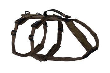Подовжена шлейка для собак Line harness long WD Non-stop dogwear Оливковий 4 40802 фото