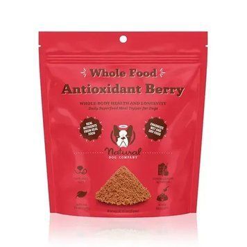 Суперфуд - вітамінна добавка для собак суміш ягід антиоксидантів Antioxidant Berry Granules Natural Dog Company (для захисту клітин від окислювального стресу, підтримки імунної системи, серця та когнітивних функцій) SG-ABEX-228 фото