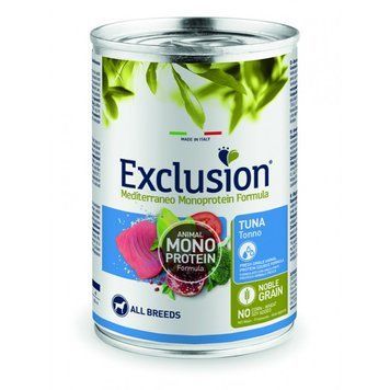 Консерва Exclusion Adult Tuna для дорослих собак всіх порід з тунцем 400 г 05188 фото