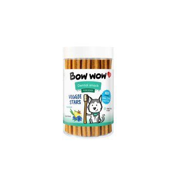 Ласощі для собак"Bow wow" Dental палички ,з зеленью та інулін,12 см/400 гр (20 шт/уп) BW920 фото