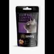 Хрумкі ласощі Savory Cats Snacks Pillows Hair Ball Control для дорослих котів подушечки для виведення шерсті 60 г