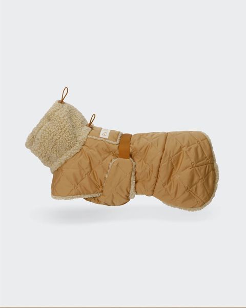 Тепла попона для собак Winter Sherpa Jacket Camel Paikka, розмір - 40 см PK_304 фото