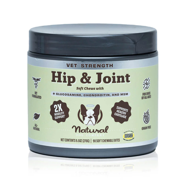 Ветеринарна добавка для суглобів та зв'язок Vet Strength Hip&Joint Natural Dog Company 90 шт ND-HAJV-90 фото