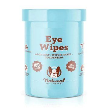 Серветки для очей Eye Wipes Natural Dog Company 100 шт WP-EYES-100 фото
