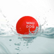 М'ячик WAUDOG Fun Red Ball, спінений термопластичний поліуретан, 70 мм 6001  фото 5