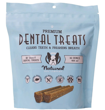 Ласощі для чистки зубів Natural Dog Company Dental Treats, 1шт ND-DNTR-018 фото