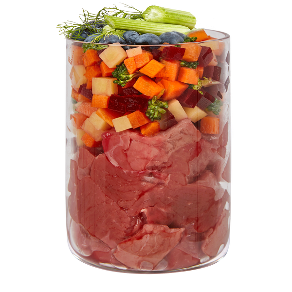 Вологий корм для собак Яловичина з броколлі, чорницею та шавлією Markt-Ragout Terracanis 4260755970034 фото