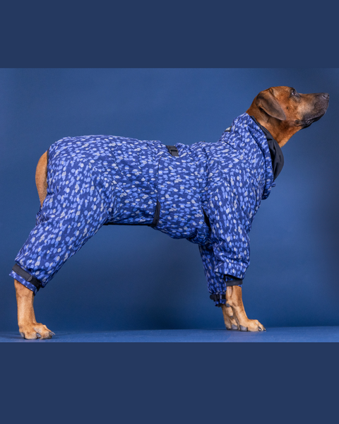 Комбінезон для собак Winter Suit blue Paikka, розмір - 40 см PK_314 фото