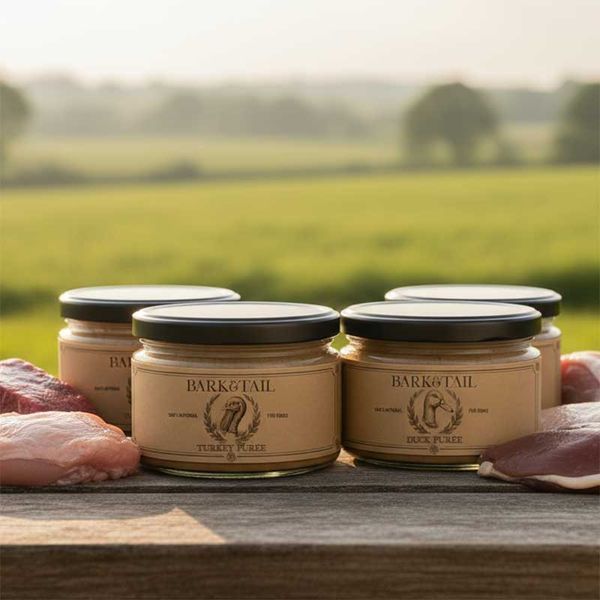 Натуральне пюре для собак з яловичиною Bark&Tail - Beef Puree, 180 г BT-00037 фото