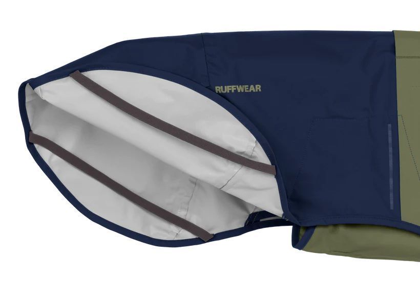 Дощовик для собак Ruffwear Sun Shower&trade; XXS Синьо-оливковий 30503 фото