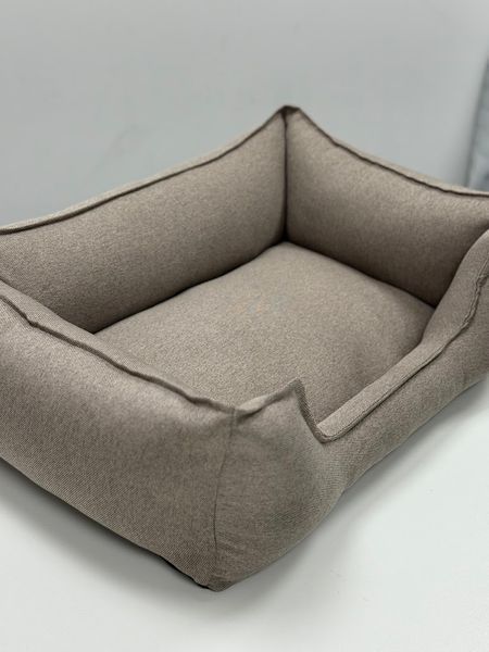 Лежак для тварин Cuddo, рогожка, бежевий, розмір XS 60*45 CDD061 фото
