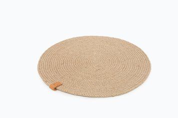 Килимок під миски джутовий одинарний one size (30*30 cm) 3103846 фото