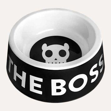 Миска меламінова I'M THE BOSS Zee.Dog - Zee.BLACK, розмір М 22566 фото