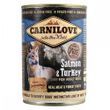 Корм вологий Carnilove Dog k консерви для собак з лососем та індичкою 400 г