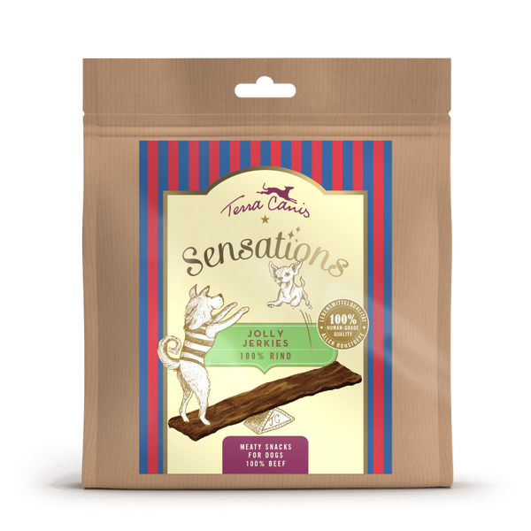 Смаколики для собак SENSATIONS Jolly Jerkies Terracanis - Яловичина 90 г TC013 фото