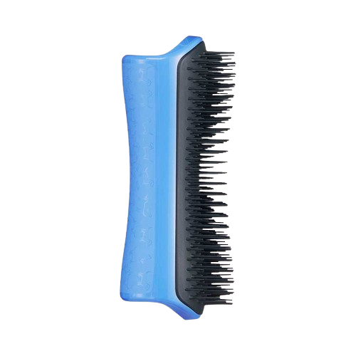 Щітка для розплутування шерсті собак та котів Pet Teezer - Detangling & Grooming Blue Grey 5060926680576 фото