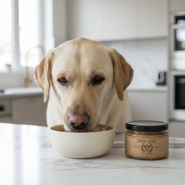 Натуральне пюре для собак з яловичиною Bark&Tail - Beef Puree, 180 г BT-00037 фото