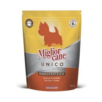 Сухий корм для собак малих порід Morando Migliorcane UNICO індичка 800 g 02470 фото